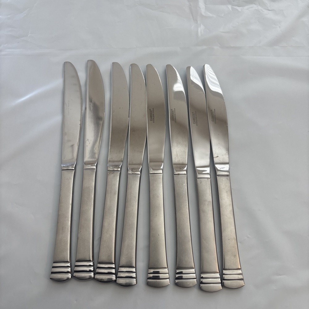 Cambridge CODIE Solid‎ Knife Lot (8)Stainless Steel Glossy